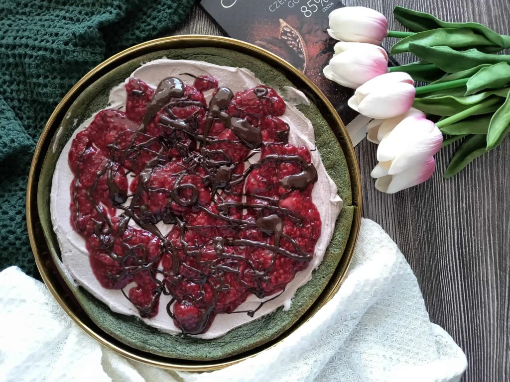 Omlet ze spiruliną - zdjęcie potrawy